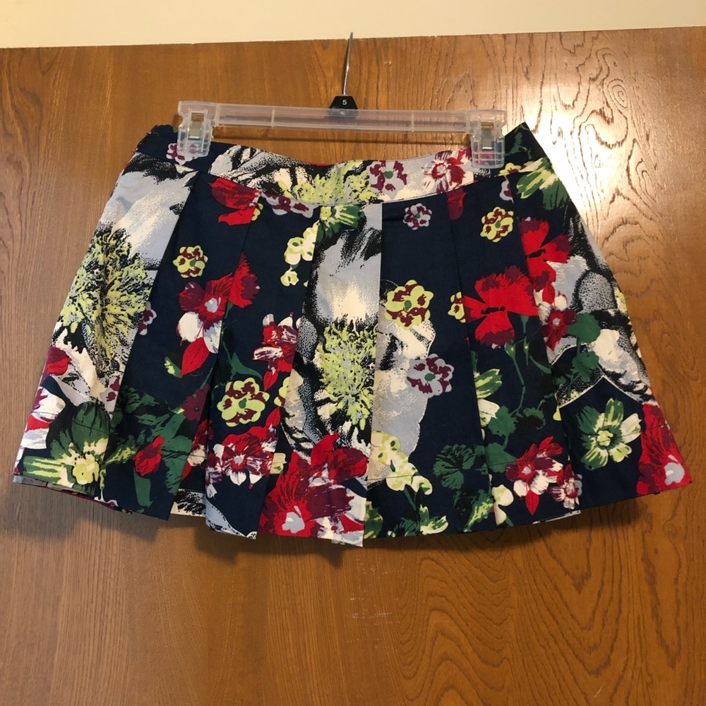 GO International vibrant floral pleated mini skirt Target Private Label 2008 5
